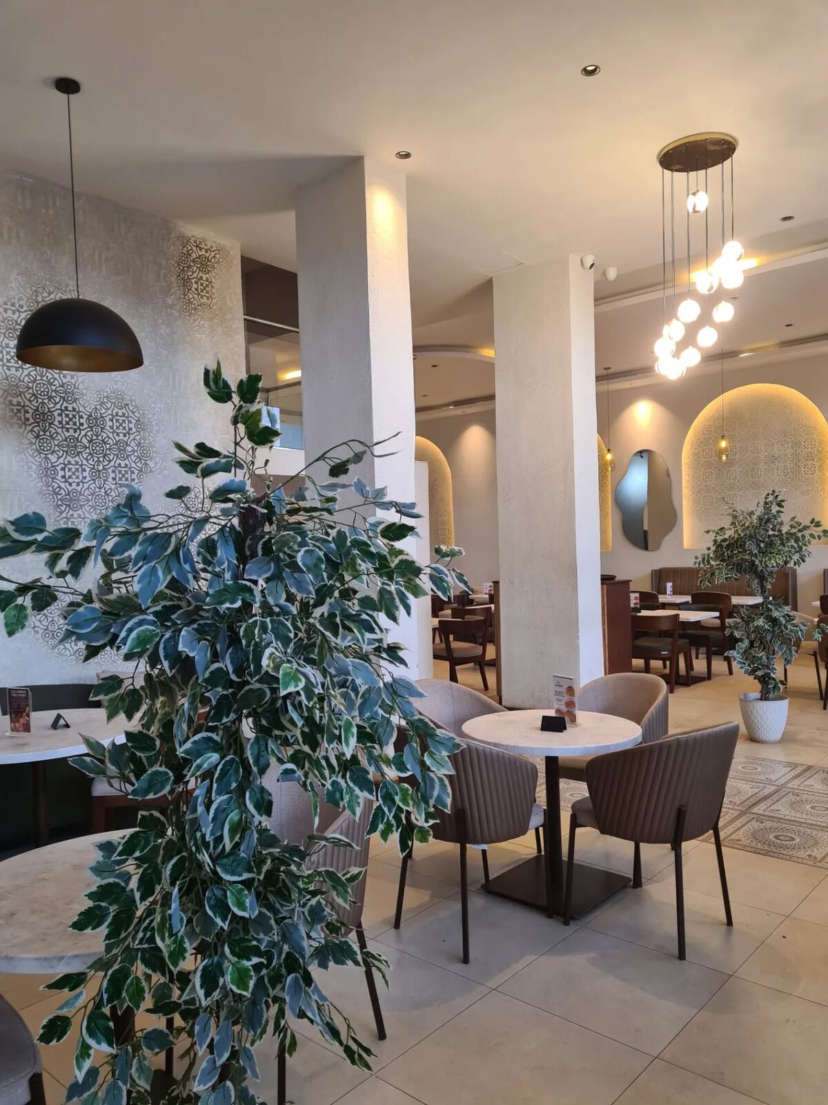 Restaurant dining area